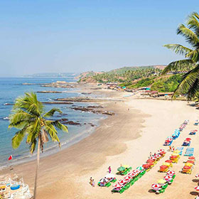 north goa beach